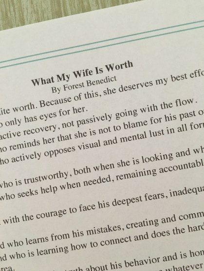 what a wife is worth doc